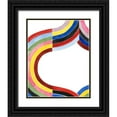 thumbnail image 1 of Popp, Grace 15x18 Black Ornate Wood Framed with Double Matting Museum Art Print Titled - Deconstructed Rainbow II, 1 of 4