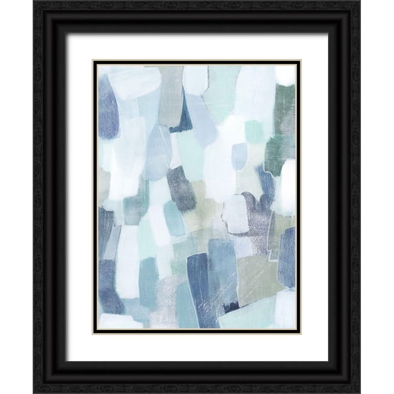 Popp, Grace 15x18 Black Ornate Wood Framed with Double Matting Museum Art Print Titled - Dusky Gale II