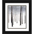 thumbnail image 1 of Popp, Grace 15x18 Black Ornate Wood Framed with Double Matting Museum Art Print Titled - Hazy Winter Walk I, 1 of 4