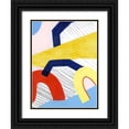 thumbnail image 1 of Popp, Grace 15x18 Black Ornate Wood Framed with Double Matting Museum Art Print Titled - Simple Scribbles I, 1 of 4