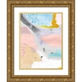 thumbnail image 1 of Popp, Grace 15x18 Gold Ornate Wood Framed with Double Matting Museum Art Print Titled - Blurred Daybreak II, 1 of 4