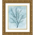 thumbnail image 1 of Popp, Grace 15x18 Gold Ornate Wood Framed with Double Matting Museum Art Print Titled - Clouds and Coral I, 1 of 4