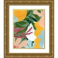 thumbnail image 1 of Popp, Grace 15x18 Gold Ornate Wood Framed with Double Matting Museum Art Print Titled - Gems of the Tropics I, 1 of 4