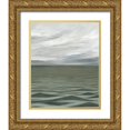thumbnail image 1 of Popp, Grace 15x18 Gold Ornate Wood Framed with Double Matting Museum Art Print Titled - Overcasting I, 1 of 4