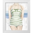 thumbnail image 1 of Popp, Grace 15x18 White Modern Wood Framed Museum Art Print Titled - Bygone Bathers IV, 1 of 4