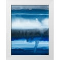 thumbnail image 1 of Popp, Grace 15x18 White Modern Wood Framed Museum Art Print Titled - Deep Blue Shore I, 1 of 4
