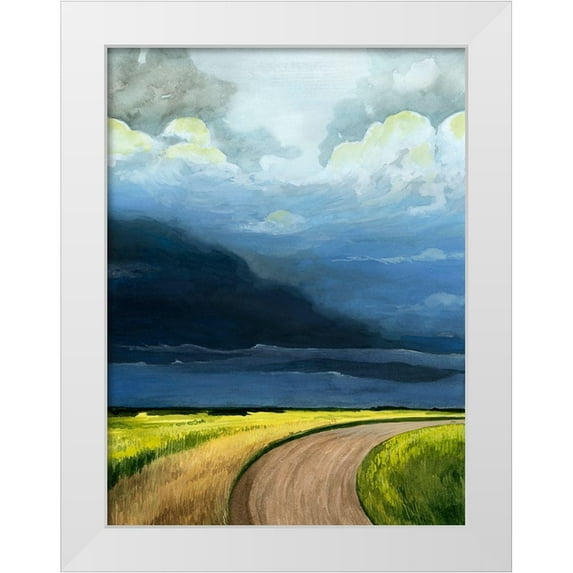 Popp, Grace 15x18 White Modern Wood Framed Museum Art Print Titled - Eastern Glow I