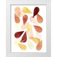 thumbnail image 1 of Popp, Grace 15x18 White Modern Wood Framed Museum Art Print Titled - Falling Petals I, 1 of 4