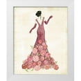 thumbnail image 1 of Popp, Grace 15x18 White Modern Wood Framed Museum Art Print Titled - Garland Gown II, 1 of 4