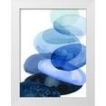 thumbnail image 1 of Popp, Grace 15x18 White Modern Wood Framed Museum Art Print Titled - River Worn Pebbles I, 1 of 4