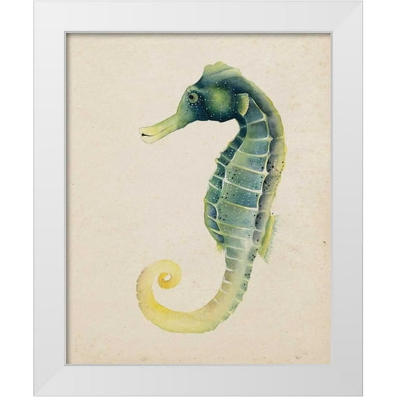 Popp, Grace 15x18 White Modern Wood Framed Museum Art Print Titled - Sea Dweller V