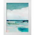 thumbnail image 1 of Popp, Grace 15x18 White Modern Wood Framed Museum Art Print Titled - Seafoam Sky II, 1 of 4