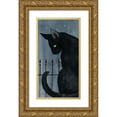 thumbnail image 1 of Popp, Grace 15x24 Gold Ornate Wood Framed with Double Matting Museum Art Print Titled - Harvest Moon Collection B, 1 of 4
