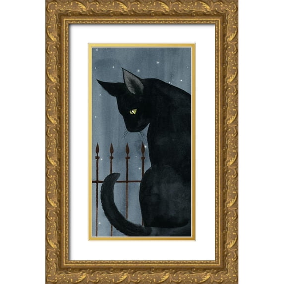 Popp, Grace 15x24 Gold Ornate Wood Framed with Double Matting Museum Art Print Titled - Harvest Moon Collection B