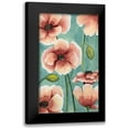 thumbnail image 1 of Popp, Grace 16x24 Black Modern Framed Museum Art Print Titled - Freckled Poppies I, 1 of 5