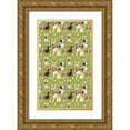 thumbnail image 1 of Popp, Grace 16x24 Gold Ornate Wood Framed with Double Matting Museum Art Print Titled - Puppy Easter Collection E, 1 of 4