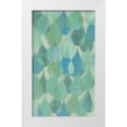thumbnail image 1 of Popp, Grace 16x24 White Modern Wood Framed Museum Art Print Titled - Rain Drops II, 1 of 4