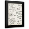 thumbnail image 1 of Popp, Grace 17x24 Black Modern Framed Museum Art Print Titled - Herb Collection E, 1 of 5