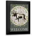 thumbnail image 1 of Popp, Grace 17x24 Black Modern Framed Museum Art Print Titled - Woodland Welcome IV, 1 of 5