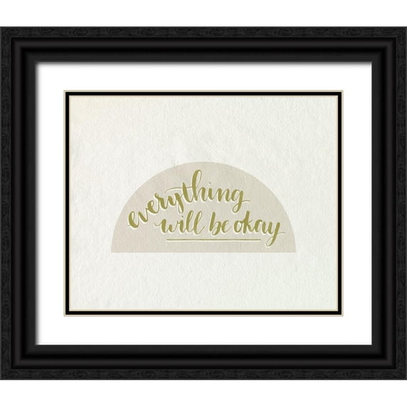 Popp, Grace 18x15 Black Ornate Wood Framed with Double Matting Museum Art Print Titled - Daily Reminders I