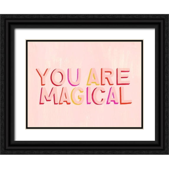 Popp, Grace 18x15 Black Ornate Wood Framed with Double Matting Museum Art Print Titled - You are Powerful I