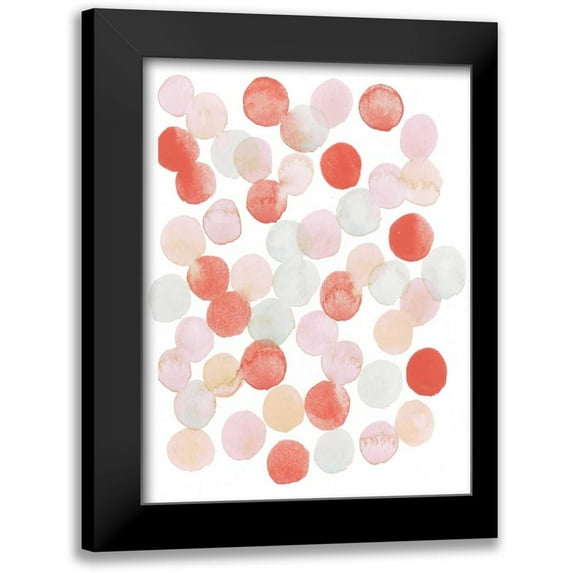 Popp, Grace 19x24 Black Modern Framed Museum Art Print Titled - Candy Pattern I