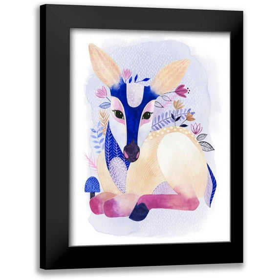 Popp, Grace 19x24 Black Modern Framed Museum Art Print Titled - Enchanting Forester IV