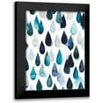 thumbnail image 1 of Popp, Grace 19x24 Black Modern Framed Museum Art Print Titled - Water Drops II, 1 of 5