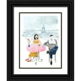 thumbnail image 1 of Popp, Grace 19x24 Black Ornate Wood Framed with Double Matting Museum Art Print Titled - Paris in Love II, 1 of 4