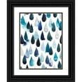 thumbnail image 1 of Popp, Grace 19x24 Black Ornate Wood Framed with Double Matting Museum Art Print Titled - Water Drops I, 1 of 4
