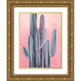 thumbnail image 1 of Popp, Grace 19x24 Gold Ornate Wood Framed with Double Matting Museum Art Print Titled - Desert Dawn II, 1 of 4