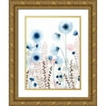 thumbnail image 1 of Popp, Grace 19x24 Gold Ornate Wood Framed with Double Matting Museum Art Print Titled - Sweet Flower Field I, 1 of 4