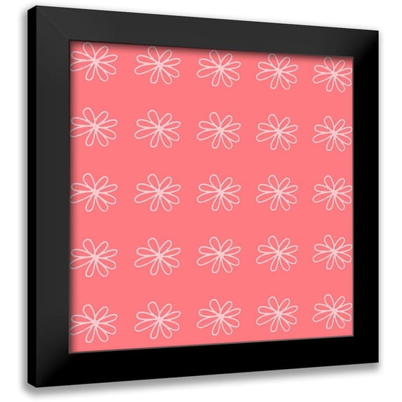 Popp, Grace 20x20 Black Modern Framed Museum Art Print Titled - Christmas Cactus Collection I