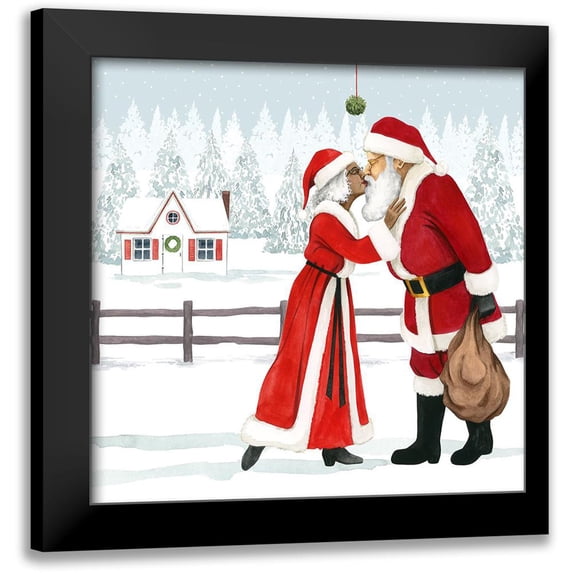 Popp, Grace 20x20 Black Modern Framed Museum Art Print Titled - Christmas Love I