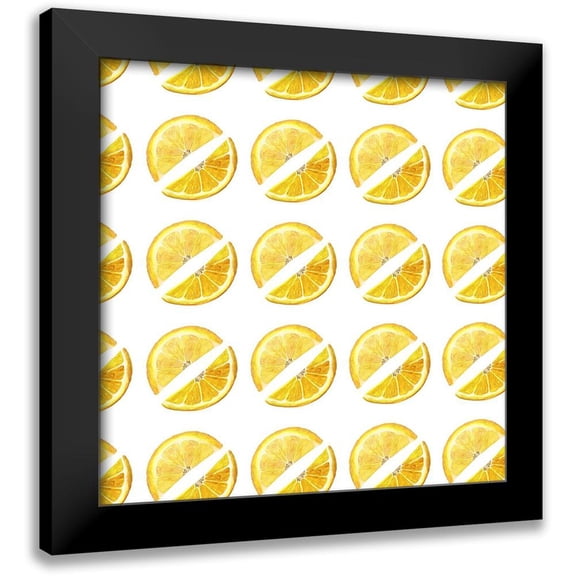 Popp, Grace 20x20 Black Modern Framed Museum Art Print Titled - Citrus Sayings Collection I