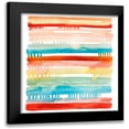 thumbnail image 1 of Popp, Grace 20x20 Black Modern Framed Museum Art Print Titled - Connected Lines II, 1 of 5