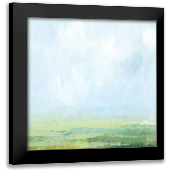 Popp, Grace 20x20 Black Modern Framed Museum Art Print Titled - Lush Horizon II