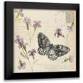 thumbnail image 1 of Popp, Grace 20x20 Black Modern Framed Museum Art Print Titled - Pressed Flower Collection A, 1 of 5
