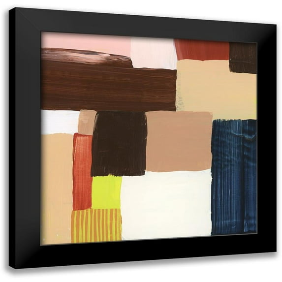 Popp, Grace 20x20 Black Modern Framed Museum Art Print Titled - Readymade IV