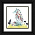 thumbnail image 1 of Popp, Grace 20x20 Black Ornate Wood Framed with Double Matting Museum Art Print Titled - Friends of Clementine III, 1 of 4