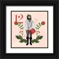thumbnail image 1 of Popp, Grace 20x20 Black Ornate Wood Framed with Double Matting Museum Art Print Titled - Twelve Days XII, 1 of 4