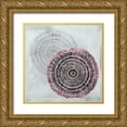 thumbnail image 1 of Popp, Grace 20x20 Gold Ornate Wood Framed with Double Matting Museum Art Print Titled - Berry Mandalas I, 1 of 4