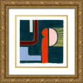 thumbnail image 1 of Popp, Grace 20x20 Gold Ornate Wood Framed with Double Matting Museum Art Print Titled - Bewildered IV, 1 of 4