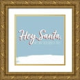 thumbnail image 1 of Popp, Grace 20x20 Gold Ornate Wood Framed with Double Matting Museum Art Print Titled - Dear Santa II, 1 of 4