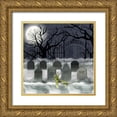 thumbnail image 1 of Popp, Grace 20x20 Gold Ornate Wood Framed with Double Matting Museum Art Print Titled - Spooky Night II, 1 of 4