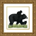 thumbnail image 1 of Popp, Grace 20x20 Gold Ornate Wood Framed with Double Matting Museum Art Print Titled - Woodland Babes IV, 1 of 4