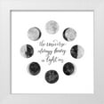 thumbnail image 1 of Popp, Grace 20x20 White Modern Wood Framed Museum Art Print Titled - Ode to the Moon I, 1 of 4