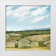 thumbnail image 1 of Popp, Grace 20x20 White Modern Wood Framed Museum Art Print Titled - Tuscan Farmland I, 1 of 4