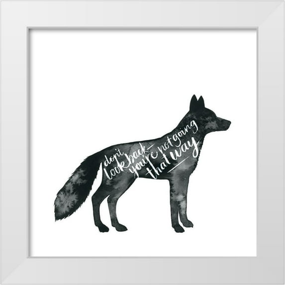 Popp, Grace 20x20 White Modern Wood Framed Museum Art Print Titled - Wise Walker III