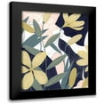 thumbnail image 1 of Popp, Grace 20x24 Black Modern Framed Museum Art Print Titled - Flores Noche I, 1 of 5